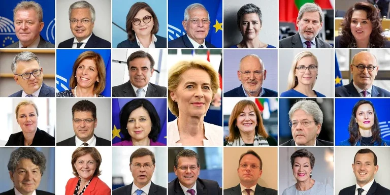 European Commissioners in the Von der Leyen Commission
