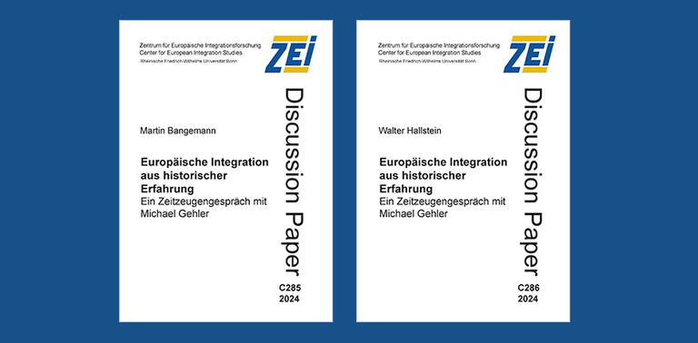 ZEI Discussion Papers C285 und C286 ZEI Discussion Papers C285 und C286